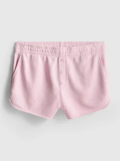 The Primark Scene | Shorts mit hohem Baumwollanteil und Knöpfen