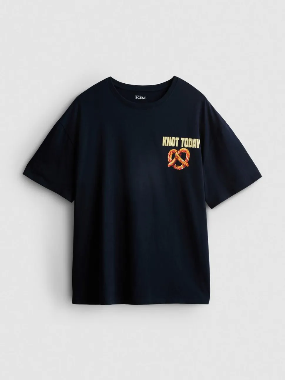 The Primark Scene | T-Shirt aus reiner Baumwolle im Oversized-Look mit Grafik