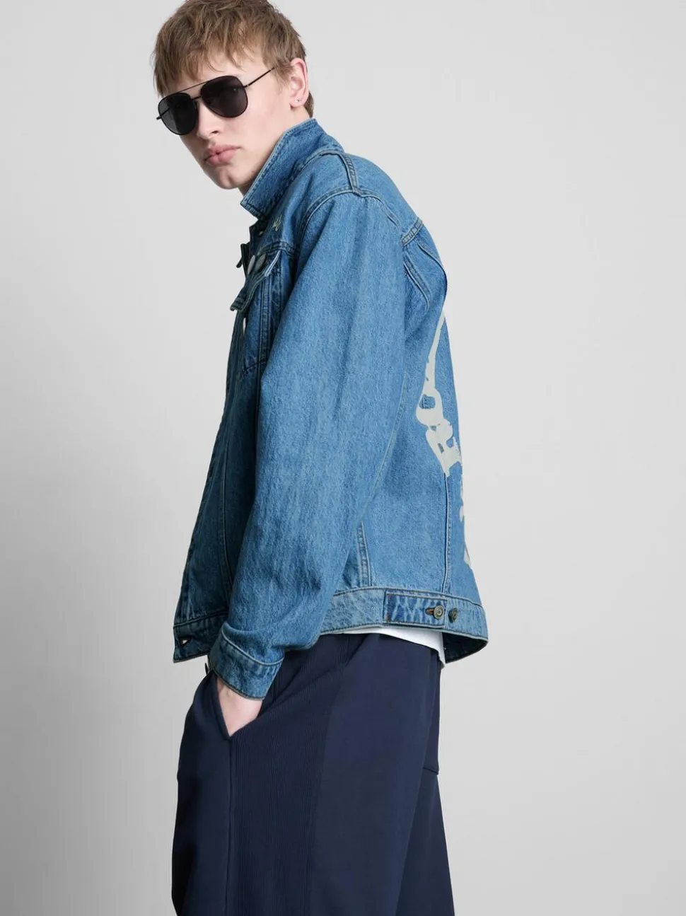 „The Rolling Stones“ Jeansjacke