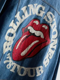 „The Rolling Stones“ Jeansjacke
