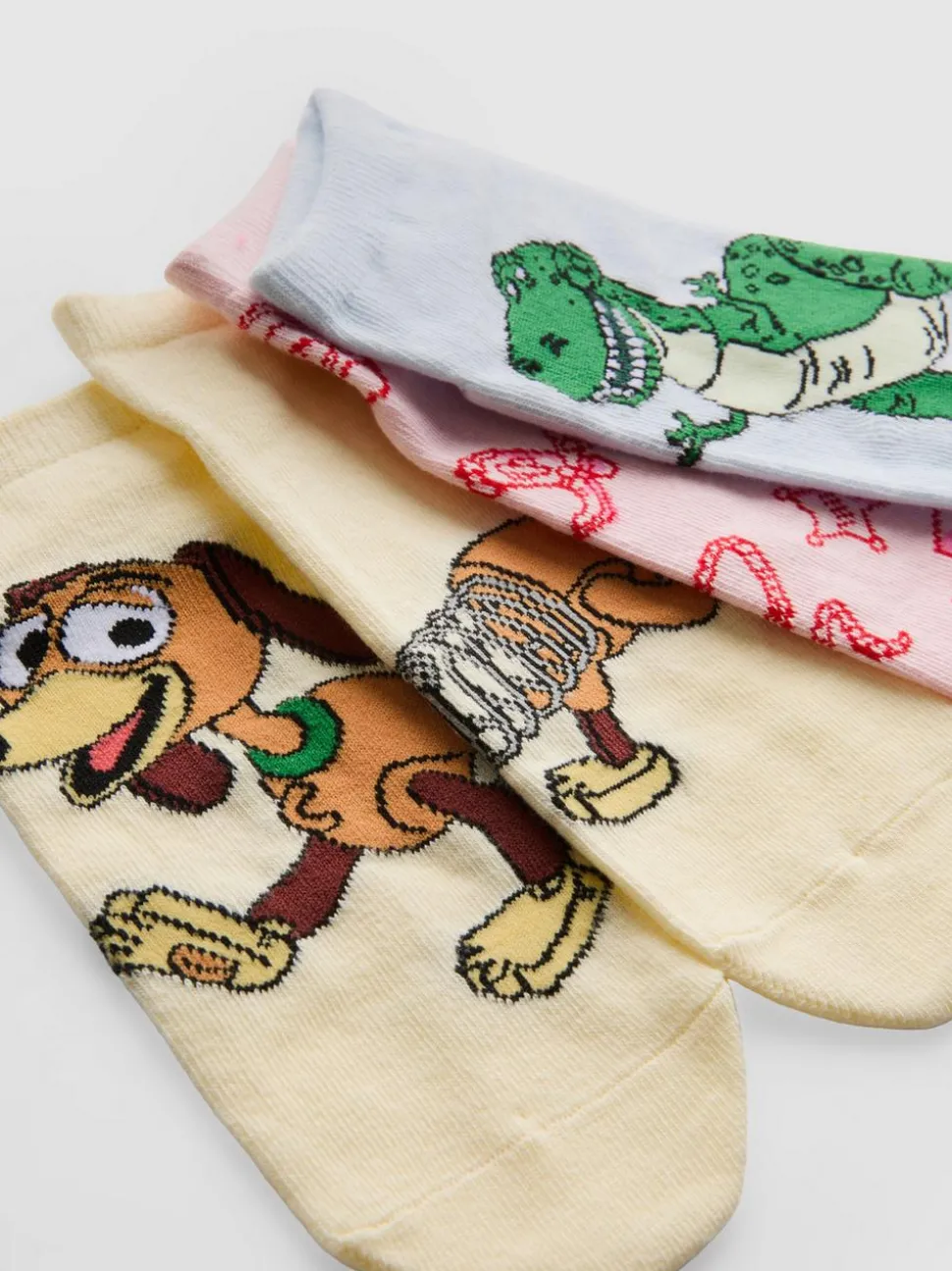 „Toy Story“ Sneakersocken aus Baumwollmischung, 3er-Pack