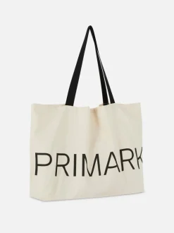 Tragetasche aus Canvas mit Primark-Grafik