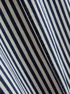 Trapez-Minikleid aus Baumwolldenim