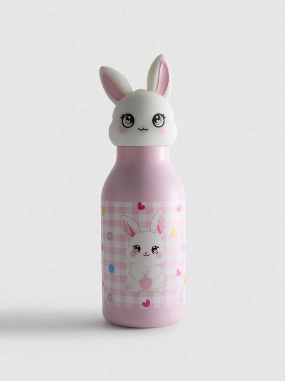 Trinkflasche mit Figurendeckel