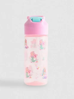 Trinkflasche mit Klappdeckel und Print