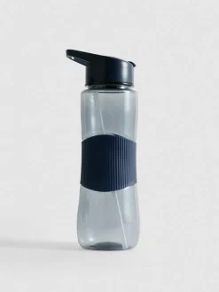 Trinkflasche mit Strohhalm