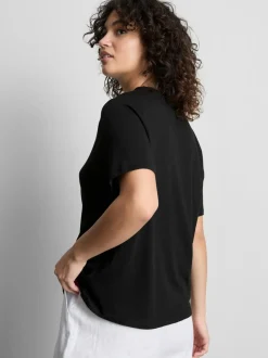 T-Shirt aus reiner Baumwolle mit Grafik
