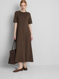 T-Shirt-Kleid in Midi-Länge