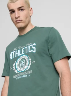 T-Shirt mit Athletics-Grafik