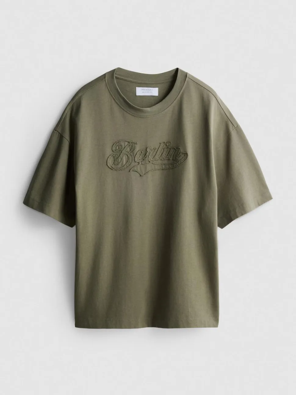 T-Shirt mit „Berlin“ Applikation