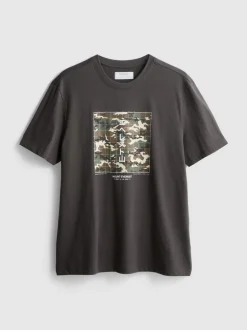 T-Shirt mit Mount Everest-Grafik