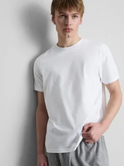 T-Shirts mit Rundhalsausschnitt, 2er-Pack