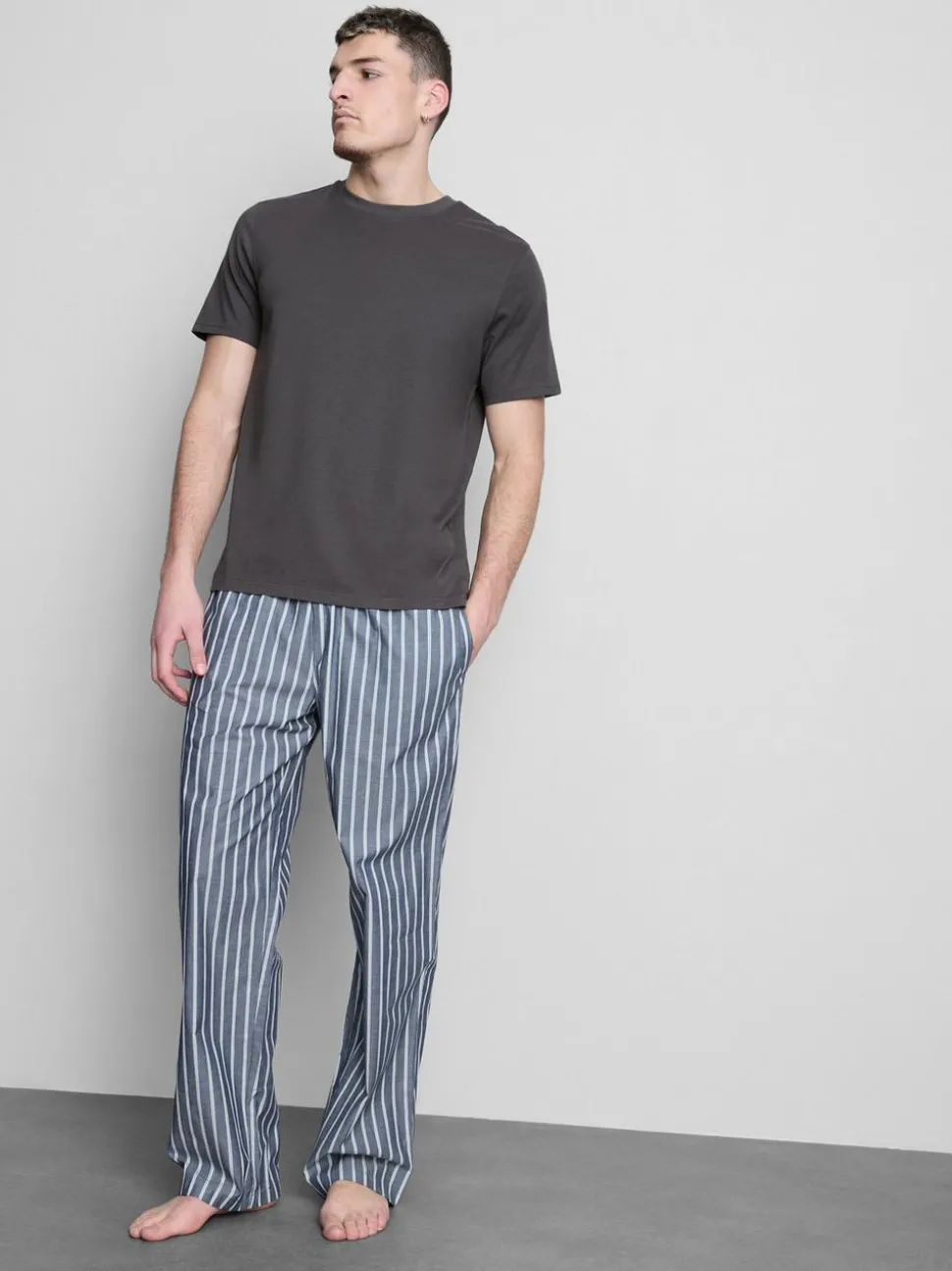 T-Shirts mit Rundhalsausschnitt, 2er-Pack