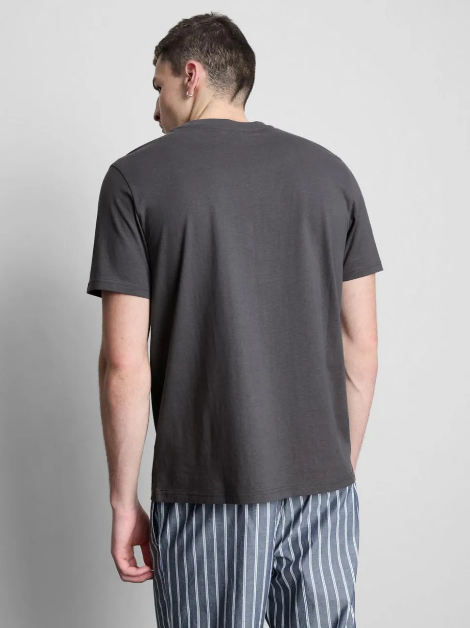 T-Shirts mit Rundhalsausschnitt, 2er-Pack