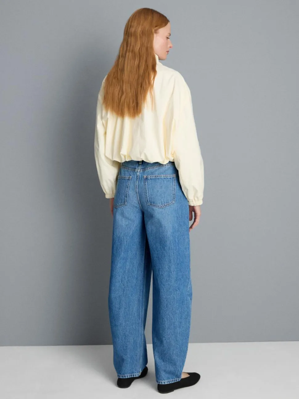 Ultimative Barrel-Jeans aus Baumwoll-Denim