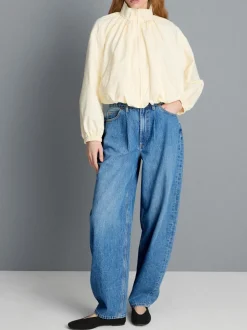 Ultimative Barrel-Jeans aus Baumwoll-Denim