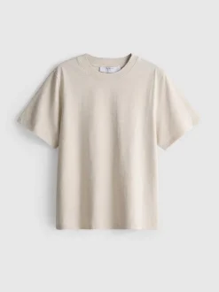 Ultimatives Baumwoll-T-Shirt mit Rundhalsausschnitt