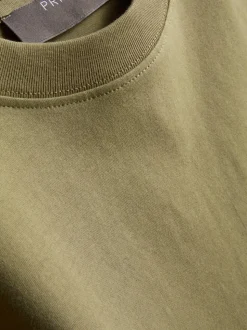 Ultimatives Baumwoll-T-Shirt mit Rundhalsausschnitt
