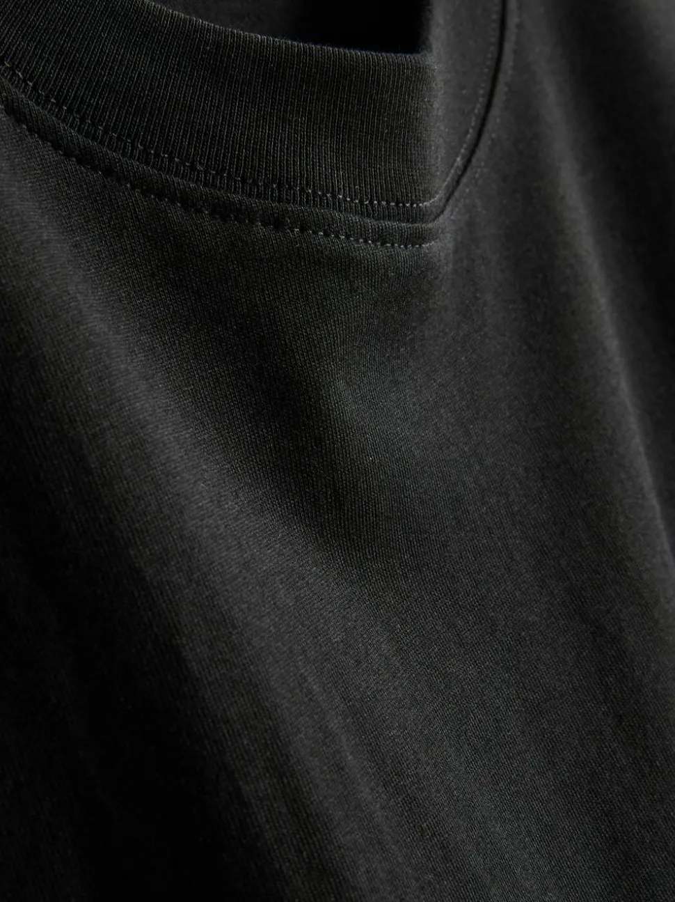 Ultimatives Baumwoll-T-Shirt mit Rundhalsausschnitt