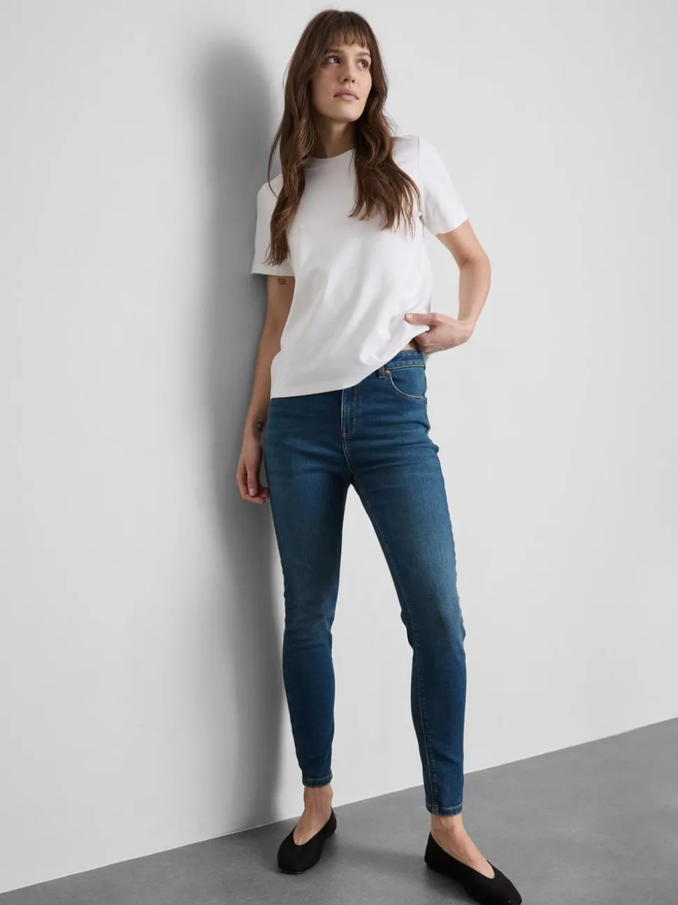 Ultimative Skinny Jeans mit hoher Leibhöhe