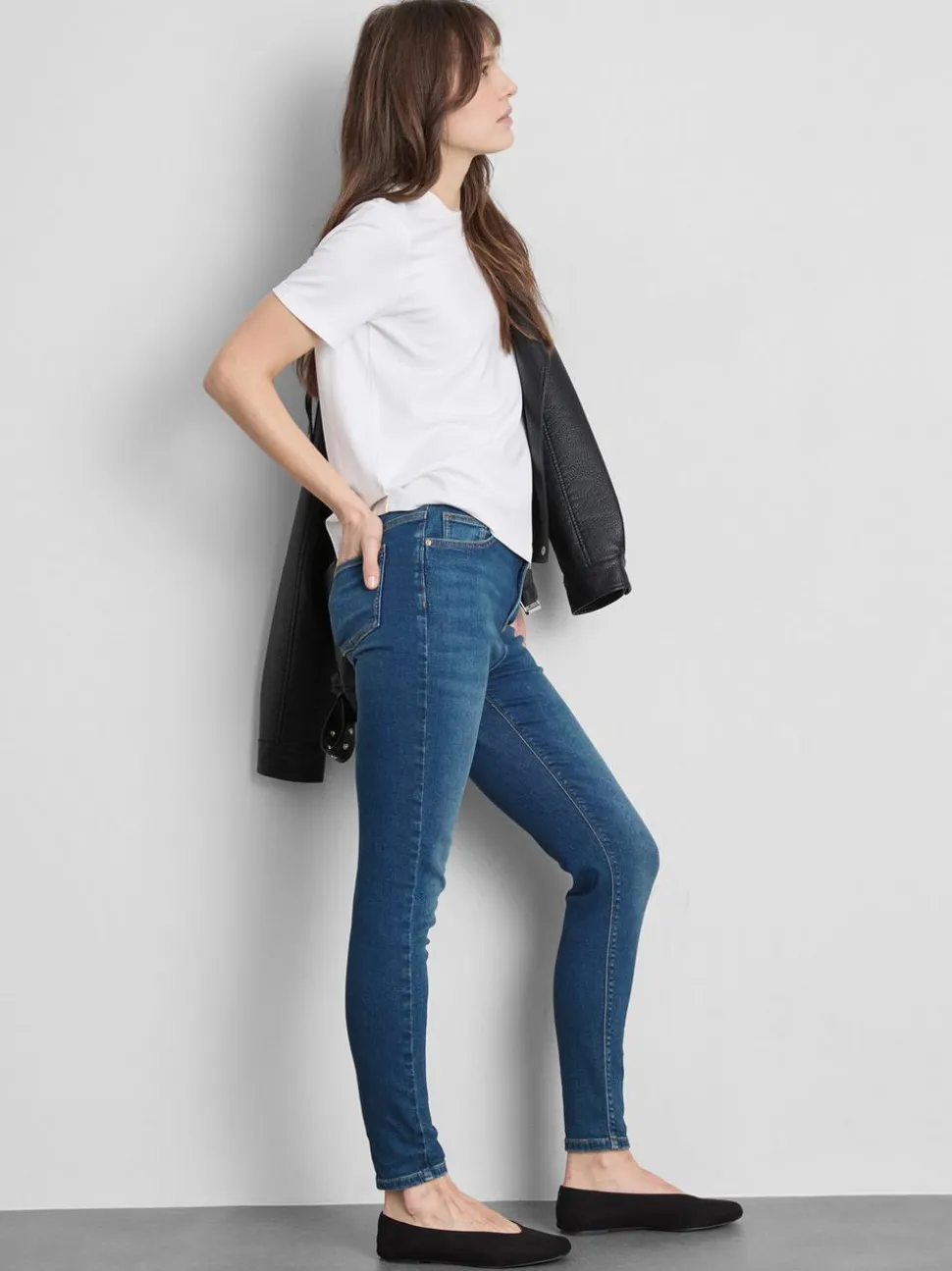 Ultimative Skinny Jeans mit hoher Leibhöhe
