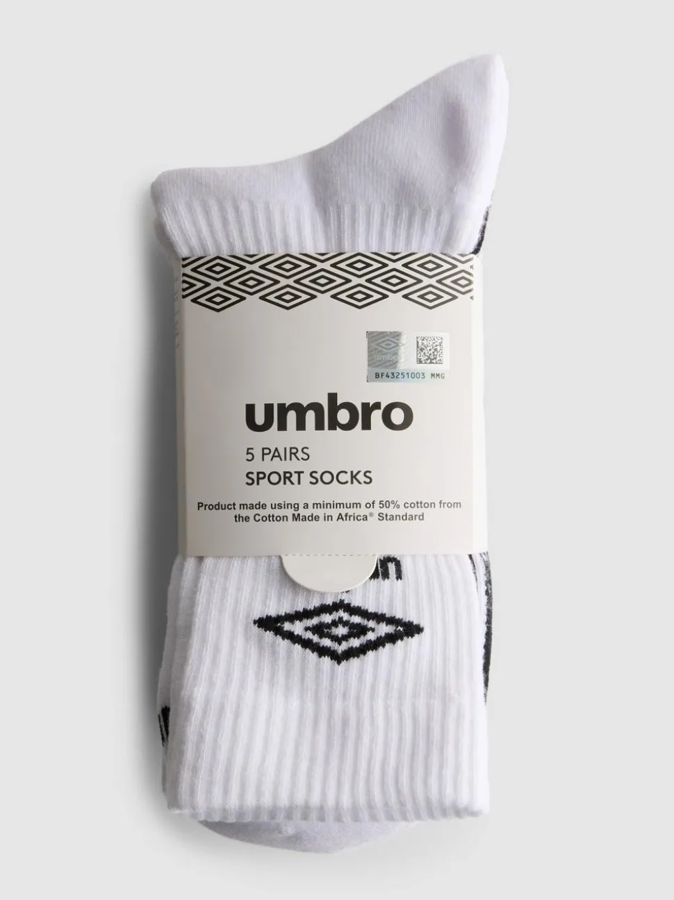„Umbro“ Sportsocken, 5er-Pack