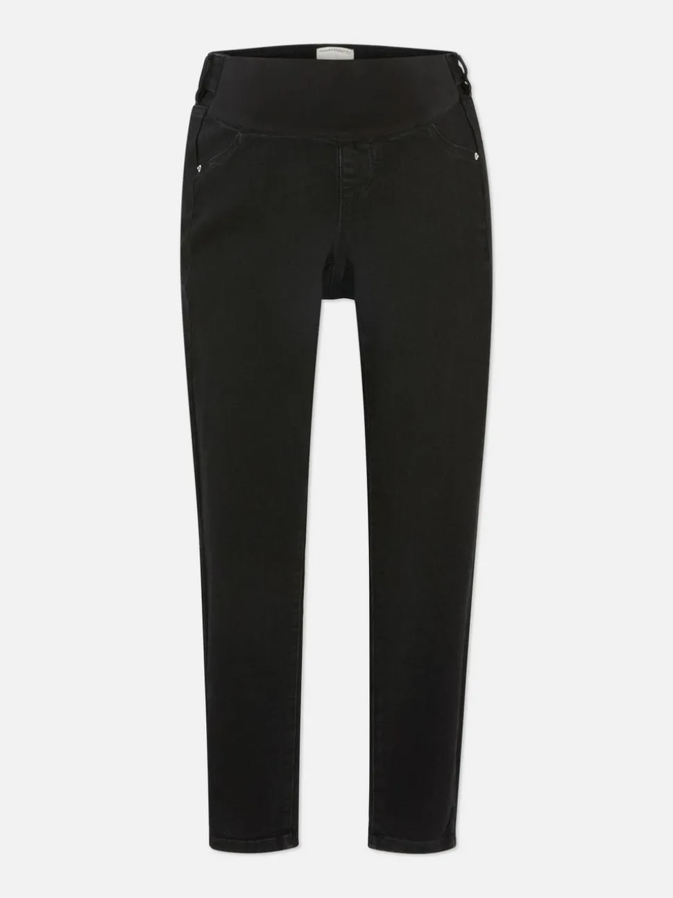 Umstandsjeans mit Unterbauch-Bund