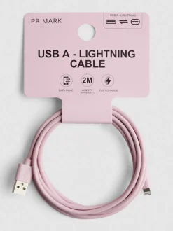 USB-A-auf-Lightning-Ladekabel, 2 m