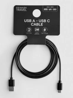 USB-A- auf USB-C-Ladekabel, 2 m
