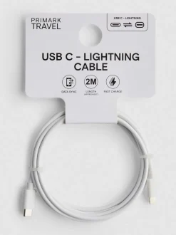USB-C-zu-Lightning-Ladekabel, 2 m