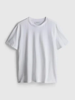 Weißes T-Shirt in regulärer Passform