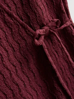 Weste in Knitteroptik zum Binden