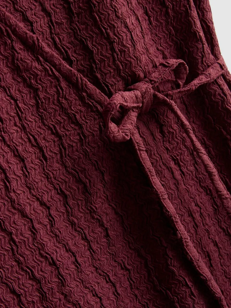 Weste in Knitteroptik zum Binden