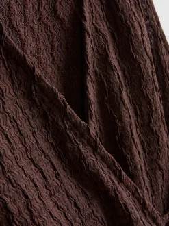 Weste in Knitteroptik zum Binden