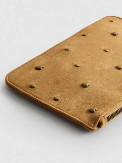 Wristlet-Tasche mit Herznieten