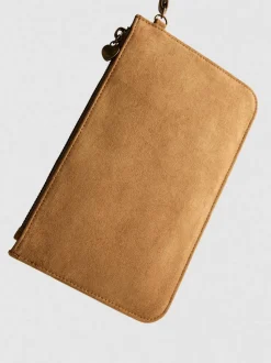 Wristlet-Tasche mit Herznieten