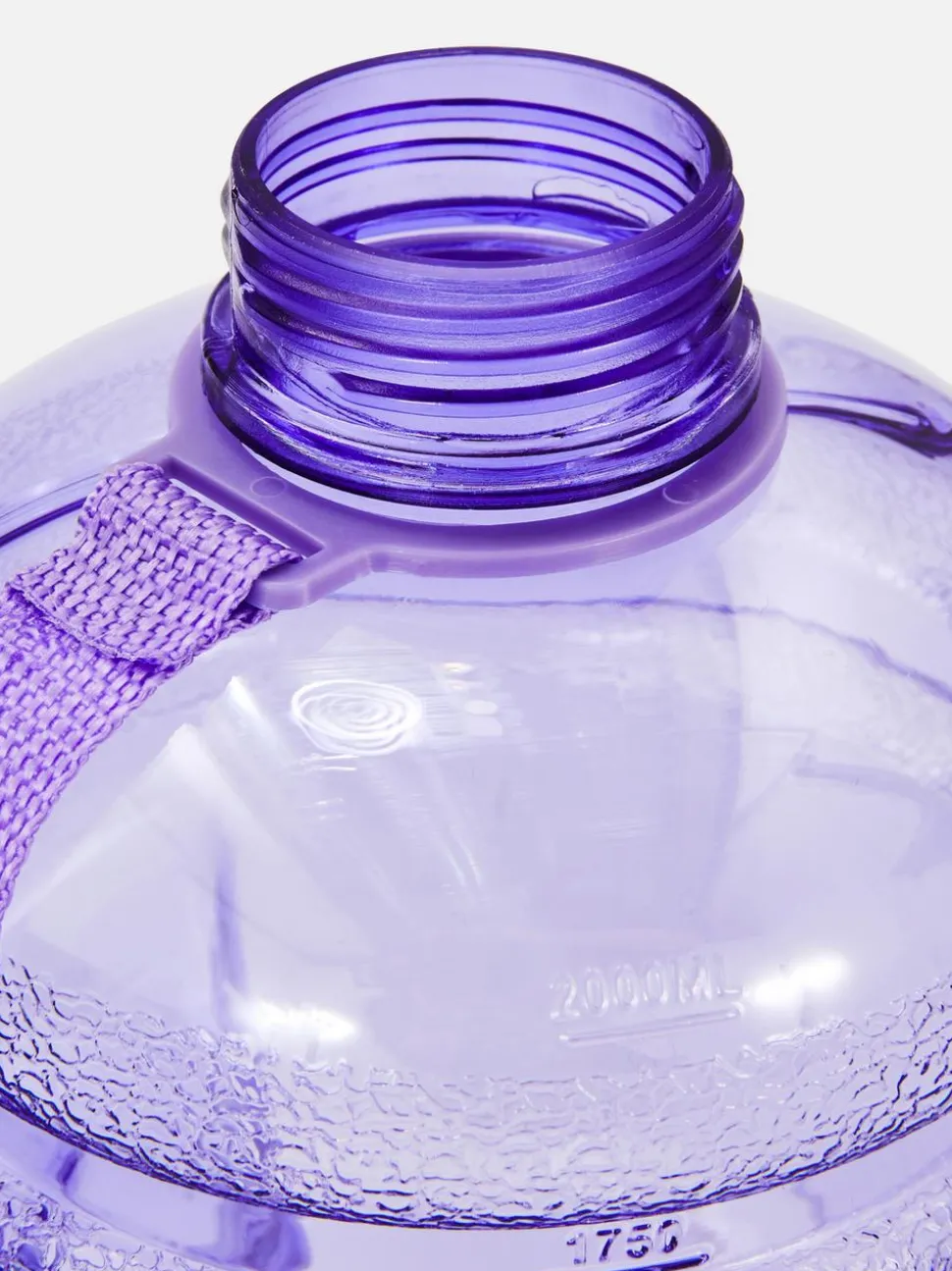 XXL Sport-Trinkflasche mit Griff, 2000 ml